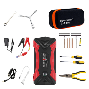 Заводская поставка: Пусковое устройство 12В 99800мАч с литиевой батареей, многофункциональный портативный аварийный комплект для запуска автомобиля - Product Image 1