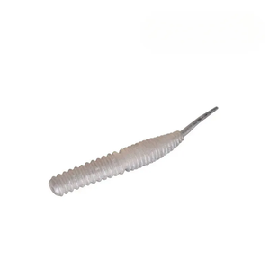 <strong>Black</strong> Plastic Pit Bass Mandarin Fish Lure Needle Tail Soft Worm Bait for Night Fishing <strong>Trolling</strong> and Root Baiting - Product Image 4