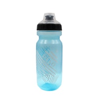 Bouteille d'eau pour vélo, sans BPA, en plastique, accessoires de sport pour le cyclisme, design personnalisé, adultes