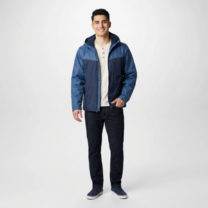 Best Hooded <b>Windbreaker</b> for Running Waterproof <b>Beach</b> Personalized Plus Size Men's Eco-Friendly Reversible Jacket for man - Product Image 1