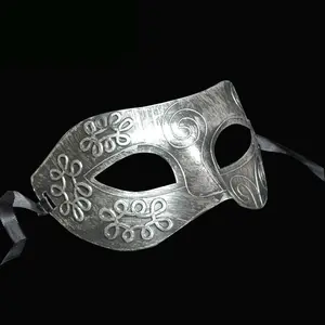 Cổ Điển Hy Lạp La Mã Mặt Nạ Halloween Masquerade Carnival Cổ Nửa Mặt Nạ Người Đàn Ông Phụ Nữ Trang Phục Cosplay Vàng Bạc