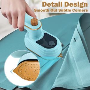 Défroisseur à <span class=keywords><strong>main</strong></span> pliable bleu <span class=keywords><strong>pas</strong></span> <span class=keywords><strong>cher</strong></span> HX-6168 Mini 50ML Électrique 33W Défroisseur à vapeur blanc portable Machine à repasser à vapeur - Product Image 3