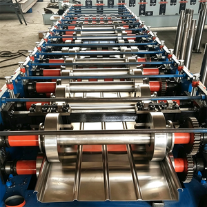 Hochrippen-Stehfalz-Dachprofiliermaschine mit Austauschbaren Walzen, <span class=keywords><strong>Kalzip</strong></span> Typ YX65-430 Al-Mg-Mn Dachplatten-Formmaschine - Product Image 2