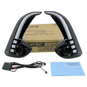 WINAUTO amarillo señal función de luz diurna DRL niebla lámpara para <span class=keywords><strong>Toyota</strong></span> Vios <span class=keywords><strong>Yaris</strong></span> 2020-<span class=keywords><strong>2022</strong></span>-led drl Luz - Product Image 1