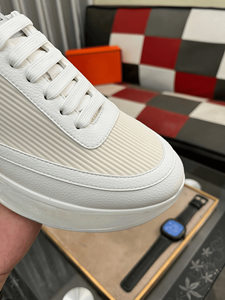 Men's Understated Luxury Minimalist <b>Sneakers</b> Premium Mixed Suede <b>Leather</b> Upper All-Day Ergonomic Cushioning Permanent Shape - Product Image 6