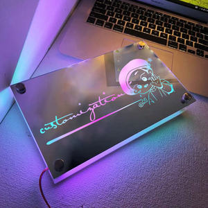 Décoration Murale Promotionnelle Kpop Idol EXO : Enseigne Néon Acrylique Double Couche Imprimée Effet Miroir pour Remise de Diplôme, Diwali, Ramadan, Thanksgiving - Product Image 2