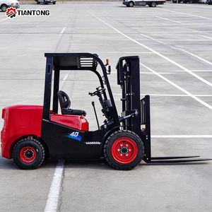 免费送货 4 吨柴油叉车 多功能控制面板 易于使用的叉车出售 - Product Image 6