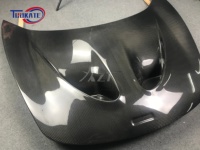Capot en fibre de carbone sèche pour McLaren 650S Coupé Spider, remplacement du capot avant