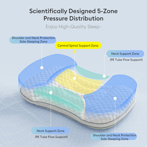 Kids Mesh Neck Support Pillow Breathable Comfortable Toddler Sleeping <b>Cushion</b> for Infant Head and Neck Care - Product Image 3