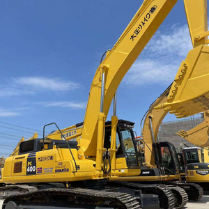 รถขุดไฮดรอลิกแบบตีนตะขาบ Komatsu PC400 มือสอง พร้อมเครื่องยนต์ดีเซล SAA6D125E-5 และบุ้งกี๋มาตรฐาน สำหรับโครงการก่อสร้างขนาดใหญ่ - Product Image 1