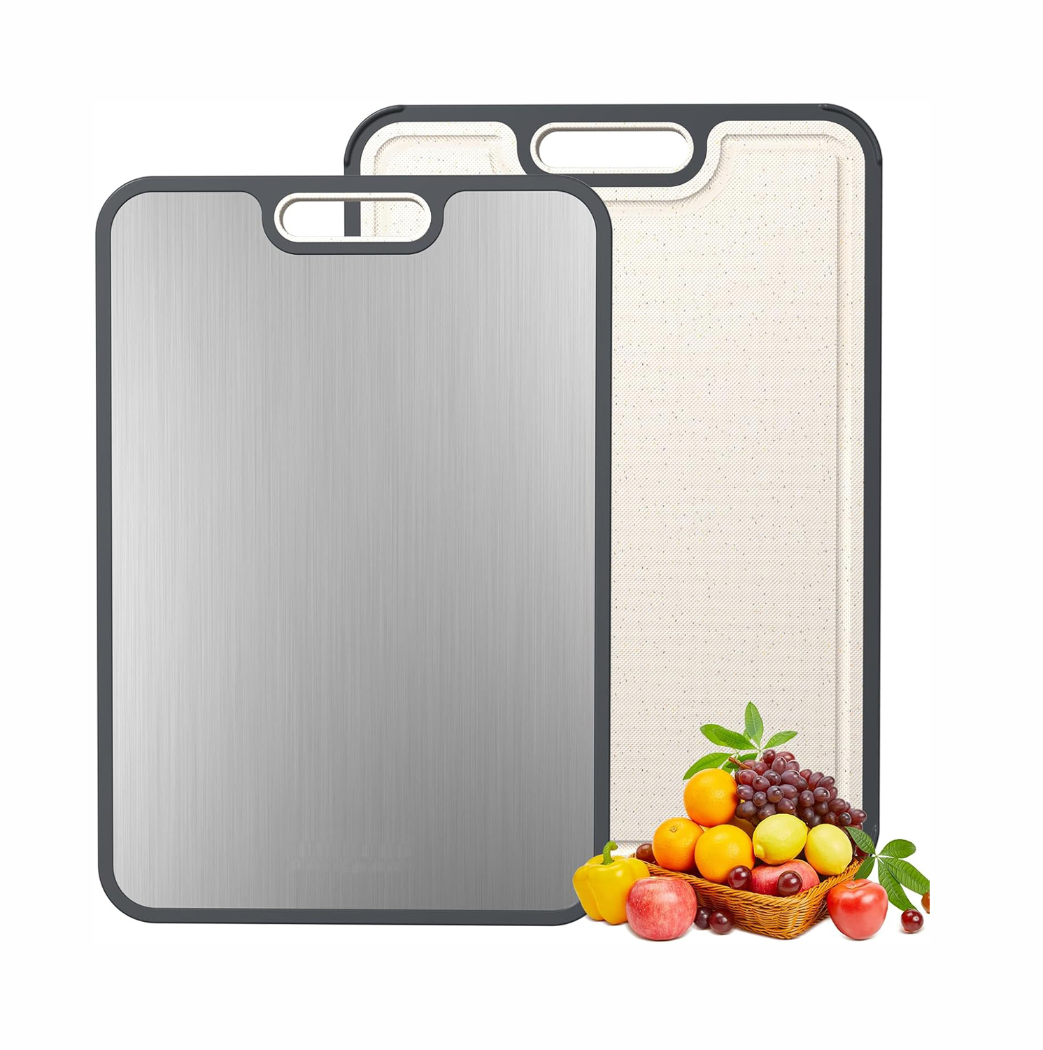 ฟางข้าวสาลี+ไทเทเนียม