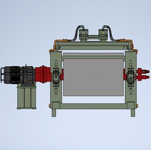 Rouleau supérieur <span class=keywords><strong>de</strong></span> machine métallurgique avec système d'entraînement et roulement pour <span class=keywords><strong>la</strong></span> coulée <span class=keywords><strong>de</strong></span> bandes métalliques, haute productivité, facile à utiliser - Product Image 1