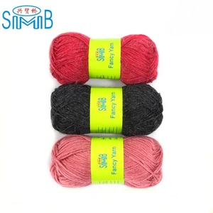 Offre Spéciale <span class=keywords><strong>laine</strong></span> acrylique <span class=keywords><strong>alpaga</strong></span> multicolore mélangée fil fantaisie pour tricoter pulls ou écharpes - Product Image 6