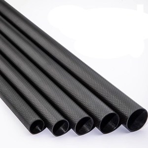Tubos de Fibra de Carbono 3k Twill Personalizados Profesionales de Fábrica/Tuberías de Fibra de Carbono - Product Image 2