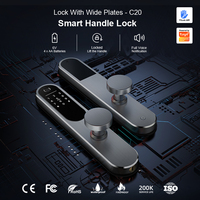 Becola — serrure biométrique électronique sans clé, déverrouillage par l'application TTLock, cylindre de porte intelligent, carte de Code