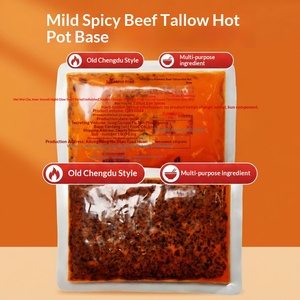 Assaisonnement Smilly pour hotpot au beurre épicé et doux, 150g, pour nouilles épicées maoshi parfumées, nouilles bouillies, nouilles de riz, pour les stands de restauration - Product Image 3