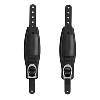 Sangles réglables pour snowboard simple et double, accessoires de fixation pour skateboards pour hommes, modèle n° 25 Sangles en cuir