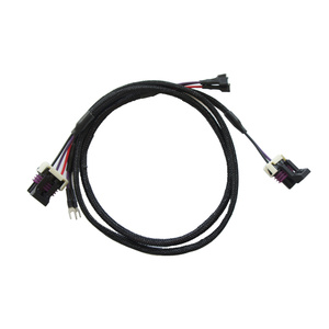 Her Türlü 2pin 3pin 4pin Oto Elektrik Kablo Demeti Montajı Özel Su Geçirmez Motosiklet Kablo Demeti - Product Image 6