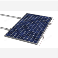 Support de montage solaire, 3 pièces, Module PV, carénage au sol, vente en gros