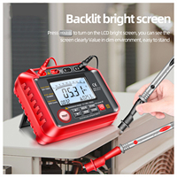 1000V Digital Insulation Resistance Tester 10GΩ Megohmmeter AC DC Voltage Meter with PI DAR Auto Discharge