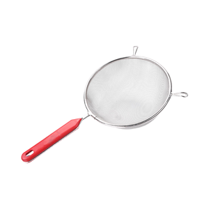 High Quality Eco-Friendly Colander Cooking Tool Stainless Steel Oil Spill Net Scoop Fine <b>Mesh</b> <b>Strainers</b> Wire <b>Mesh</b> Hook - Product Image 4