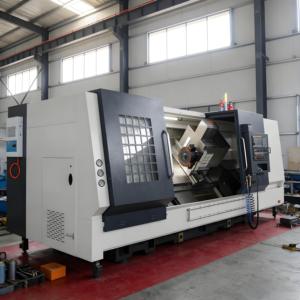 Die TCK700 <span class=keywords><strong>CNC</strong></span>-Schrägbett-Drehmaschine Ist eine Präzisionsbearbeitungs- und Mittelschwere Fräs-Drehmaschine mit FANUC-Steuerungssystem. - Product Image 2