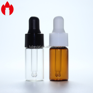 <strong>2ml</strong> Clear Threaded Screw Top Glass Bottle <strong>Vial</strong> - Product Image 5