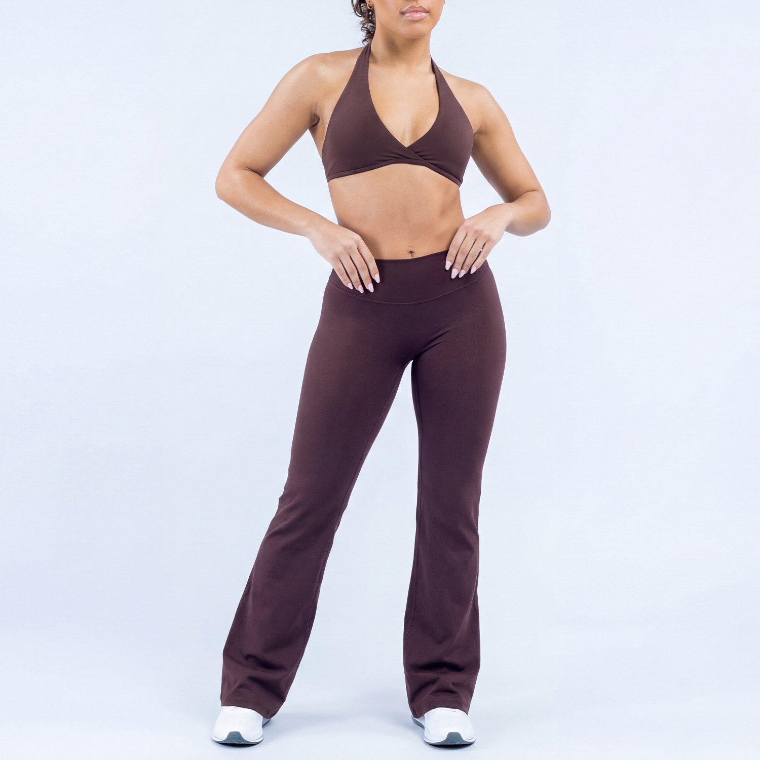 Dark brown [bra + pants]