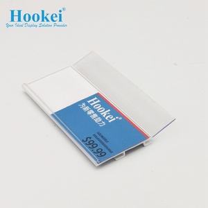 Etiqueta de Precio Adhesiva de Plástico PVC Acrílico para Supermercados, Tira de Datos para Estantes - Product Image 5