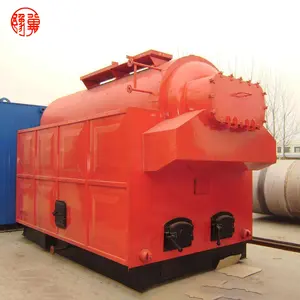 Industrial Natural Circulation Dzh Series Moving Grate Coal Fired Steam Boiler