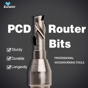 ランボスカスタマイズZ = 3 3 PCDスパイラルカッターダイヤモンドチップカッタールータービット木工 - Product Image 2