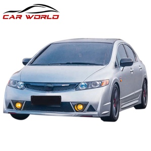 Kit de Carrocería para Type-R 2006-2011, Parachoques Delantero Nuevo con Alerón Trasero, Faldones Laterales y Recortes para Gancho de Remolque para C - Product Image 5