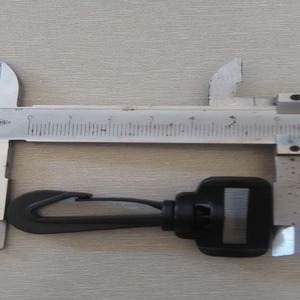 Aluminium Tow <b>Hook</b> With Rotating Clip For Outdoor Gear Bag <b>Boat</b> Kayak Accessories 80mm Length - Product Image 1