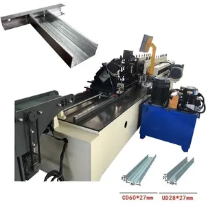 C/ U/ L/W Light Gauge Steel Channel Frame Roll Forming Machine