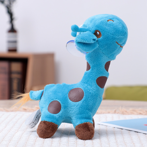 Quà lễ hội hươu cao cổ Đồ chơi nhồi bông hình thú hoạt hình nhiều màu sắc siêu mềm mại nhồi bông PP tùy chỉnh - Product Image 4