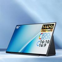 Monitor Portátil OEM 2025, el Más Vendido, de 13.3 Pulgadas, 3840x2160P 4K, Pantalla Multitáctil, Altavoces Duales, 400nits HD, USB, para Laptop, PC y Teléfono