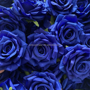 Cabezas <span class=keywords><strong>de</strong></span> Rosa Azul a Precios Bajos <span class=keywords><strong>de</strong></span> Fábrica B-837, Arreglos Florales para Bodas, Flores Artificiales, Cabezas <span class=keywords><strong>de</strong></span> Rosa <span class=keywords><strong>de</strong></span> Seda Grandes al por Mayor - Product Image 6