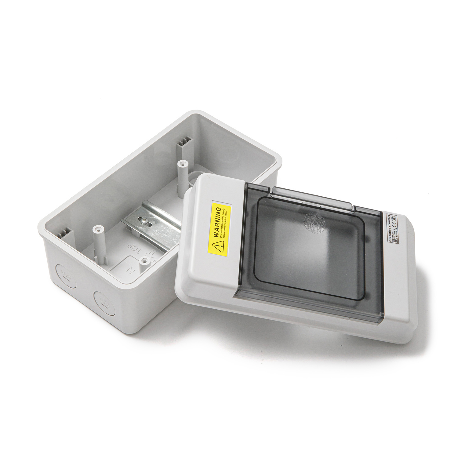 MCB Circuit Breaker IP66 Waterproof Solar 4-Way Distribution Box System Combiner Box 220V CE/ROHS Certified ZWKT SHPN-4 · image 4