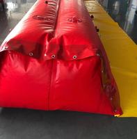 Barrière d'eau pliable anti-inondation pour maison personnalisée, bâche en PVC, barrière de protection temporaire contre les inondations