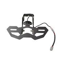 Support de plaque d'immatriculation en aluminium HYD Kawasaki Ninja ZX-6R ZX636 avec éclairage LED 12V et garantie 1 an