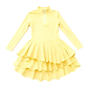 Personalizado Halter Yoga malla vestido Golf falda niños niña vestido bebé niñas vestido de verano traje de las niñas - Product Image 2