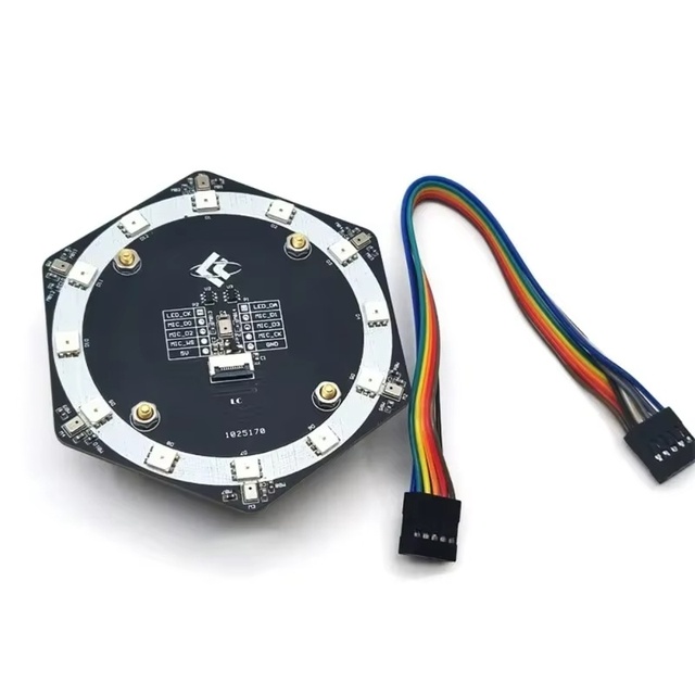 6+1 I2S Microphone Array Module Voice Recognition Programable RGB K210 Development Board Accessory