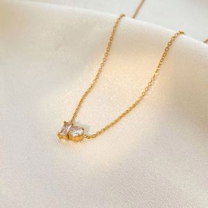 Girls Necklace Cross Border Multi Strategic No Middleman Markup Synthetic Opal Detail Solid Metal Construction - Product Image 5