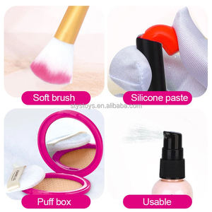 Petites filles princesse commode jeux <span class=keywords><strong>maquillage</strong></span> jouet Portable réutilisable fille <span class=keywords><strong>maquillage</strong></span> étui cosmétique beauté boîte - Product Image 6