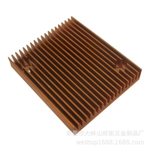 Radiador de Aluminio Anodizado de Alta Velocidad con Forma de Girasol, No Estándar, Venta al por Mayor en Dongguan, China - Product Image 5