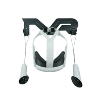 Headset VR dan pengontrol dudukan penyimpanan di dinding cocok untuk Meta Oculus Quest 3