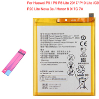 Batterie de remplacement pour Huawei P9 P10 Lite Plus P20 P30 Pro Honor 10 9 8 Lite 7 6 4X 7X 8X Mate 9 10 20 Pro 30 V10