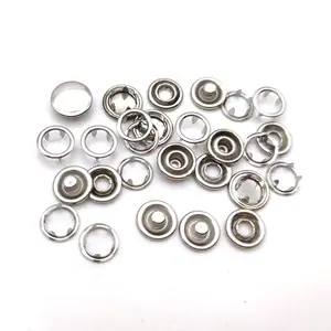 YYX Welcome Custom Color Metal Press 5 Claw 9.5mm Metal Prong Snap Button