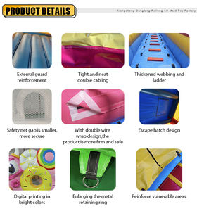 Château Gonflable Commercial en PVC, Très Demandé, <span class=keywords><strong>pour</strong></span> <span class=keywords><strong>Location</strong></span> d'Événements, avec Souffleur d'Air - Product Image 6