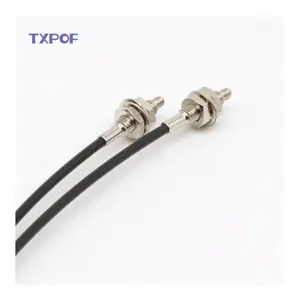 Sensor PMMA Plastic Fiber Optical M6 M3 M4 Through Beam Sensor